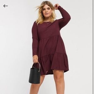 New Look Tiered Smock Dress